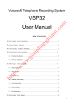 VSP32 User Manual