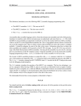 EE 308 Lab 1 Spring 2002 EE 308 &ndash; LAB 1 ASSEMBLER