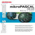 mikroPascal for AVR Users Manual