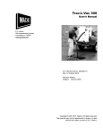 Trav-L-Vac 300 User Manual