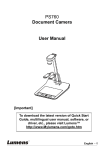 Document Camera User Manual