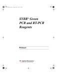 SYBR® Green PCR and RT-PCR Reagents