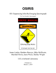 OSIRIS Users Manual - WM Keck Observatory