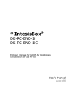 IntesisBox DK-RC-ENO-1i/1iC English User Manual