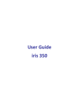 User Guide iris 350