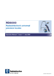 RD8000 Operation Manual