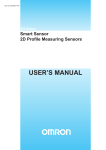 ZG Series Smart Sensor 2D Profile Measuring Sensors User`s Manual