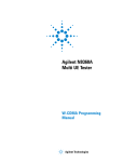 Agilent N9360A W-CDMA Programming Manual