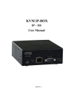 KVM IP-BOX IP - 101 User Manual