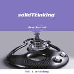 User Manual Vol. 1 Modeling