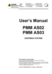 User`s Manual PMM AS02 PMM AS03
