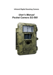 User`s Manual Pocket Camera SG-560