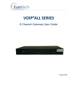 8 Channel User Manual