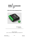 R701/R710 Microstepping Driver User Manual