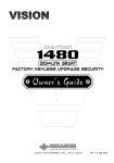 VISION 1480 Installation Guide