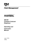 HARBIL NSC50 Compact Dispenser User Manual