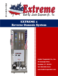 Extreme 1 Reverse Osmosis Manual NEW