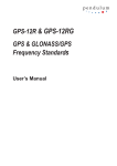 GPS-12RG User`s Manual