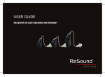 linx user guide - Appleton Audiology Associates