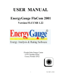 EnergyGauge FlaCom 2001