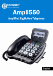 Click here for the user manual of the Ampli550 amplified phone.