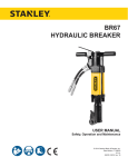 BR67 HYDRAULIC BREAKER - Stanley Hydraulic Tools