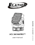 ELATION ACL 360 MATRIX