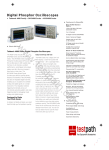 Digital Phosphor Oscilloscopes