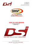 NASP SA USER MANUAL