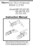 User Manual - Metal Cutters