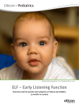 ELF – Early Listening Function