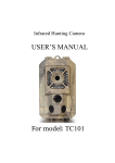 USER`S MANUAL For model: TC101