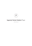 Ingenuity Variant Analysis Plugin