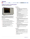 Digital Phosphor Oscilloscopes