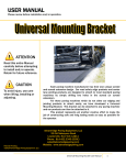 Universal Mounting Bracket - ADVANT