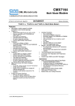 CMX7164 Multi Mode Modem