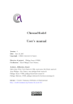 ChronoModel User`s manual