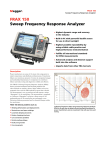 FRAX 150 Sweep Frequency Response Analyzer