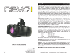 manual from Revo 1 Veelkleuring Led