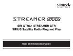 Streamer GTR SIRGTRC1 rev2 manual.indd