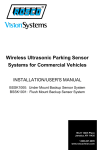 Wireless Ultrasonic Parking Sensor Systems for Commercial Vehicles