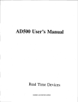 ad500 manual