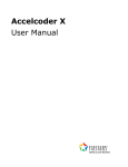 Accelcoder X User Manual