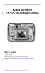 Kodak CX7525 User`s Manual