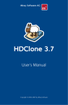 HDClone 3.7 Manual - John Buckle Centre