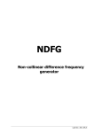 BBSFG DFG 2011 Manual