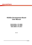 N3292x Development Board User Manual