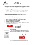 RadixONE-B8 v.3 - User Manual (en)