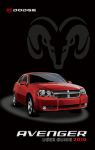 2010 Dodge Avenger User`s Guide