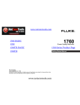 1760 Power Quality Recorder